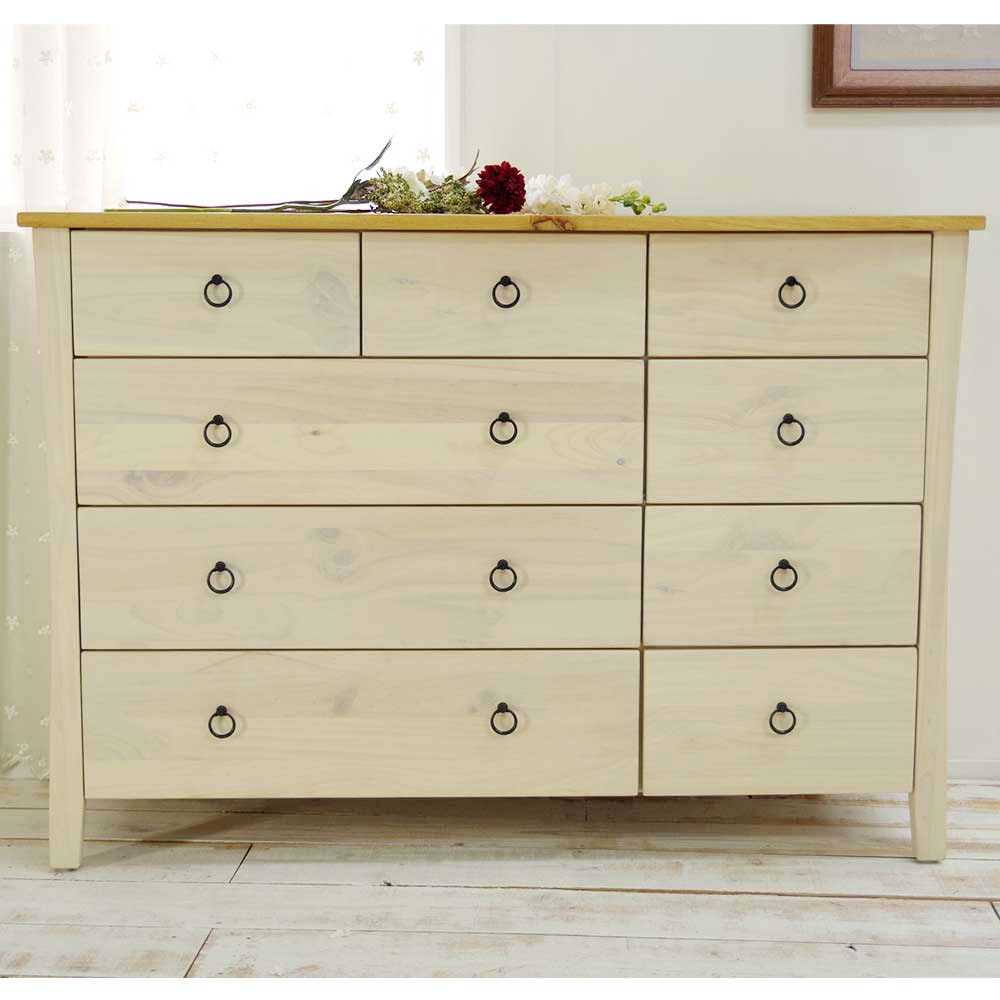 フレンチ衣類収納たんす