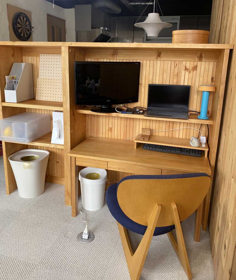 オーダーで作る収納ラック