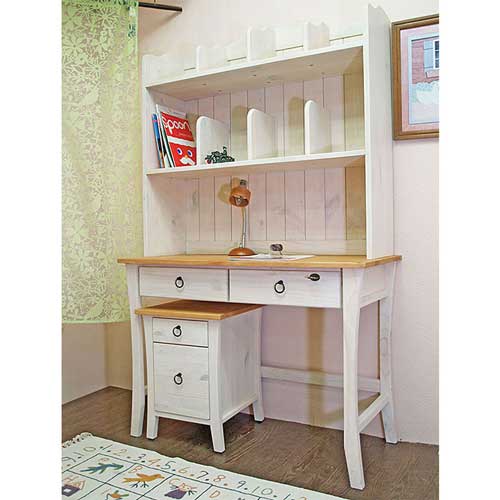 パイン無垢デスクセット